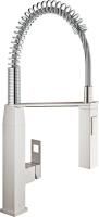 Смеситель для кухни Grohe Eurocube 31395DC0 суперсталь