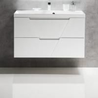 Тумба с раковиной BelBagno Vittoria 100 bianco lucido