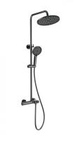 Душевая стойка Wonzon & Woghand Muse Corno WW-B2091-A-BGG с термостатом