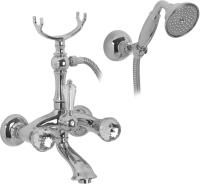 Смеситель для ванны Migliore Korona Swarovski ML.KRN-4703 Cr