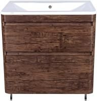 Тумба под раковину Style Line Атлантика 80 Люкс Plus, напольная, старое дерево