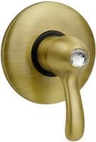 Смеситель для душа Migliore Lem Swarovski ML.LEM-1930K.BR с внутренней частью, бронза