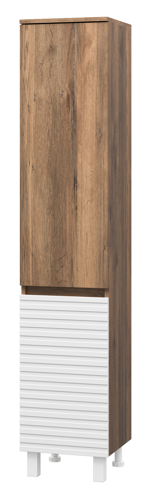 Пенал Brevita Dakota 35 L, белый