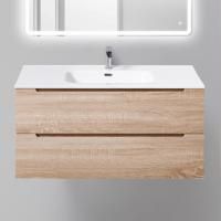 Тумба с раковиной BelBagno Etna 100 rovere bianco