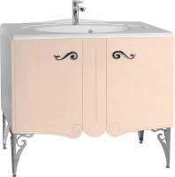 Тумба под раковину Bellezza Эстель 90 бежевая