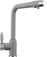 Смеситель для кухни Granula GR-2301 алюминиум