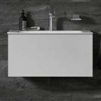 Тумба с раковиной Keuco Plan 80 см, белая