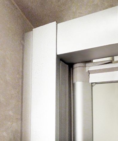 Душевой уголок GuteWetter Practic Square GK-401 левая 80x80 см стекло бесцветное, профиль матовый хром