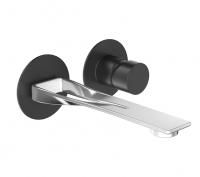 Смеситель для раковины Webert One-B NB830606441 черный/нержавеющая сталь