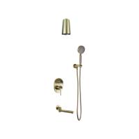 Душевая система Bronze de Luxe Scandi 14582-501BR, бронза