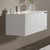 Тумба с раковиной Sanvit Флай 60 белый глянец