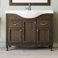 Тумба с раковиной ValenHouse Эллина 105 кальяри, фурнитура хром