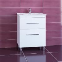 Тумба с раковиной СанТа Вегас 65 напольная, 2 ящика