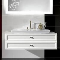 Тумба под раковину Villeroy & Boch La Belle 135 white brilliant с 2 ящиками