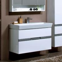 Тумба с раковиной Aquanet Виго 120 белая