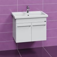 Тумба с раковиной СанТа Вегас 70 подвесная, 2 дверцы