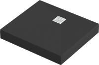 Поддон для душа Good Door Essentia 90x100, с сифоном, черный