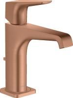 Смеситель для раковины Axor Citterio E 36110310 шлифованное красное золото