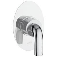 Смеситель для душа Webert Aria AC0680844  с внутренней частью, белый