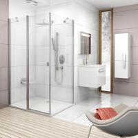 Душевой уголок Ravak CRV2-110+CPS Transparent, профиль блестящий