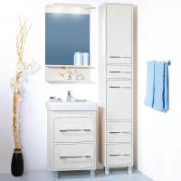 Мебель для ванной Бриклаер Чили 55 светлая лиственница