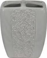 Стакан Creative Bath Heirloom HER60GRY для зубных щёток, серый