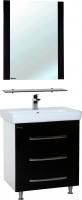 Мебель для ванной Bellezza Рокко 80 напольная, черная