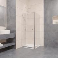 Душевой уголок RGW Passage PA-44 (1185-1315)х800х1850 профиль хром, стекло прозрачное