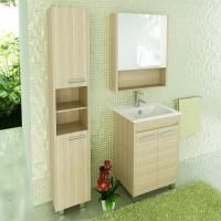 Мебель для ванной Comforty Марио 60, напольная, сосна лоредо