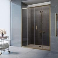 Душевая дверь в нишу Vegas Glass Z2P TUR NOVO h1900 150 05 05 профиль бронза, стекло бронза