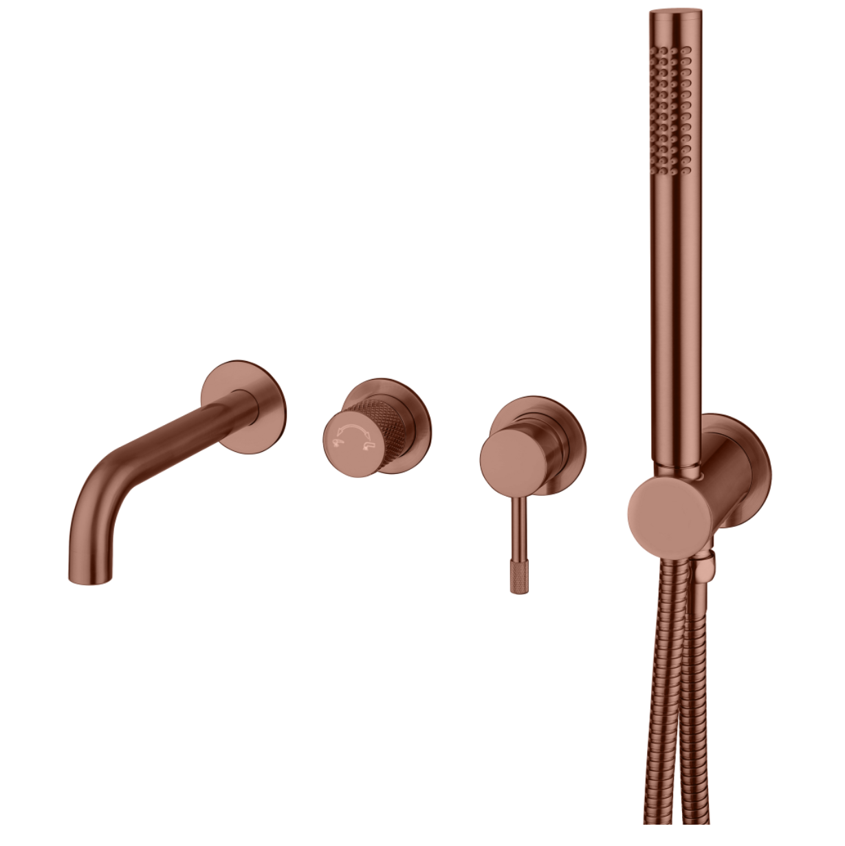 Смеситель для ванны Boheme Uno 464-3-BRB