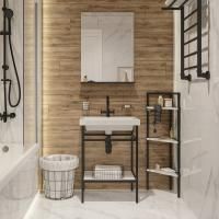 Мебель для ванной Diwo Смоленск 60 с раковиной Moduo 60