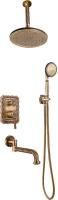 Душевой комплект Bronze de Luxe Windsor 10137/1R с внутренней частью