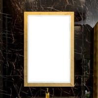 Зеркало Armadi Art Lucido 70х105 поталь, с подсветкой