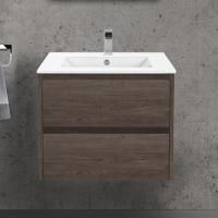 Тумба с раковиной Vincea Gio 60 темный дуб