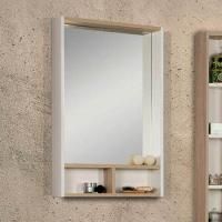 Зеркало Aquaton Йорк 55 белый/дуб сонома