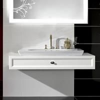 Тумба под раковину Villeroy & Boch La Belle 135 white brilliant с 1 ящиком