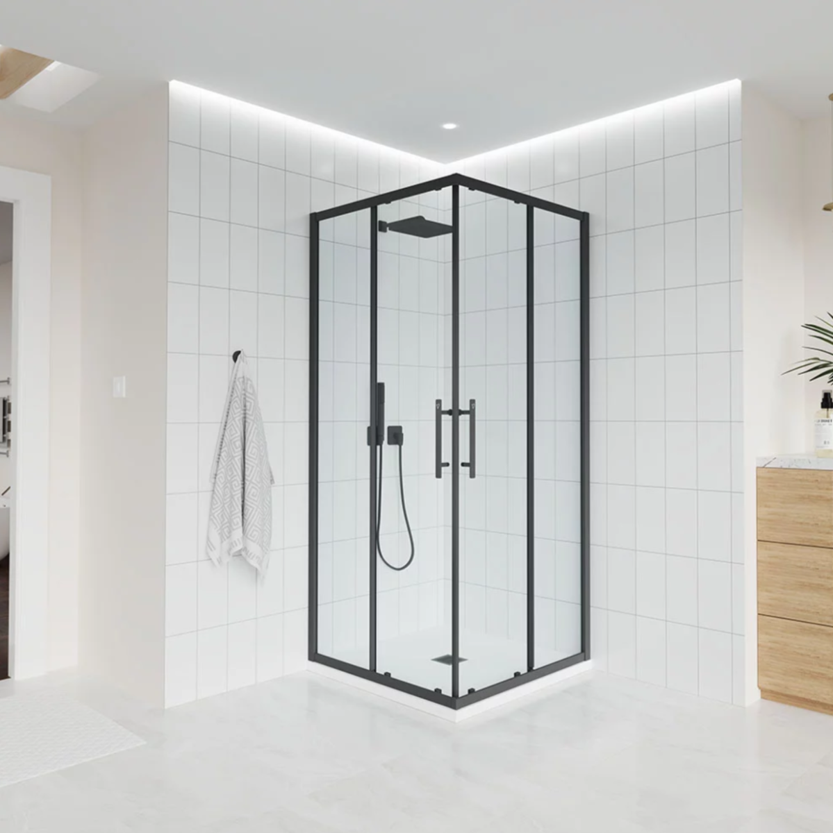 Душевой уголок Veconi Evo 300 B 110x80