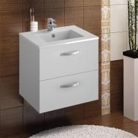 Тумба с раковиной Jacob Delafon Ola 60 белый блестящий