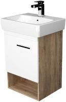 Тумба под раковину 1MarKa Tera 60П подвесная, дуб сонома