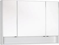 Зеркало-шкаф Aquanet Виго 120 белый