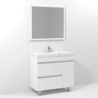 Мебель для ванной Vod-Ok Best 90 напольная, белая