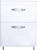 Тумба с раковиной Style Line Каре 60 напольная, Люкс Plus, белая