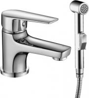 Смеситель для раковины Rossinka S S35-15 с гигиеническим душем