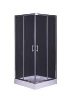 Душевой уголок Taliente TA-09092-1CP, профиль глянцевый хром, стекло прозрачное
