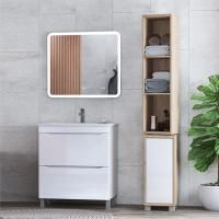 Мебель для ванной Vigo Grani 60 напольная, 2 ящика, белая