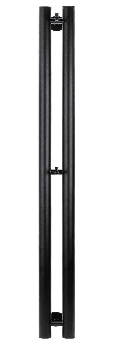 Полотенцесушитель водяной Secado Бергамо 2К 1000/70, черный матовый