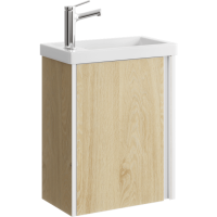 Тумба с раковиной Aqwella Urban 45 подвесная, дуб давос