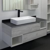 Тумба с раковиной Comforty Прага 120 раковина 78189