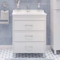 Тумба с раковиной Stworki Хальмстад 65 белая